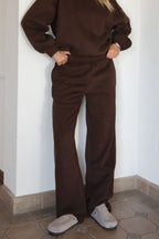 LANI Cloud Fleece Wide Leg Sweatpants