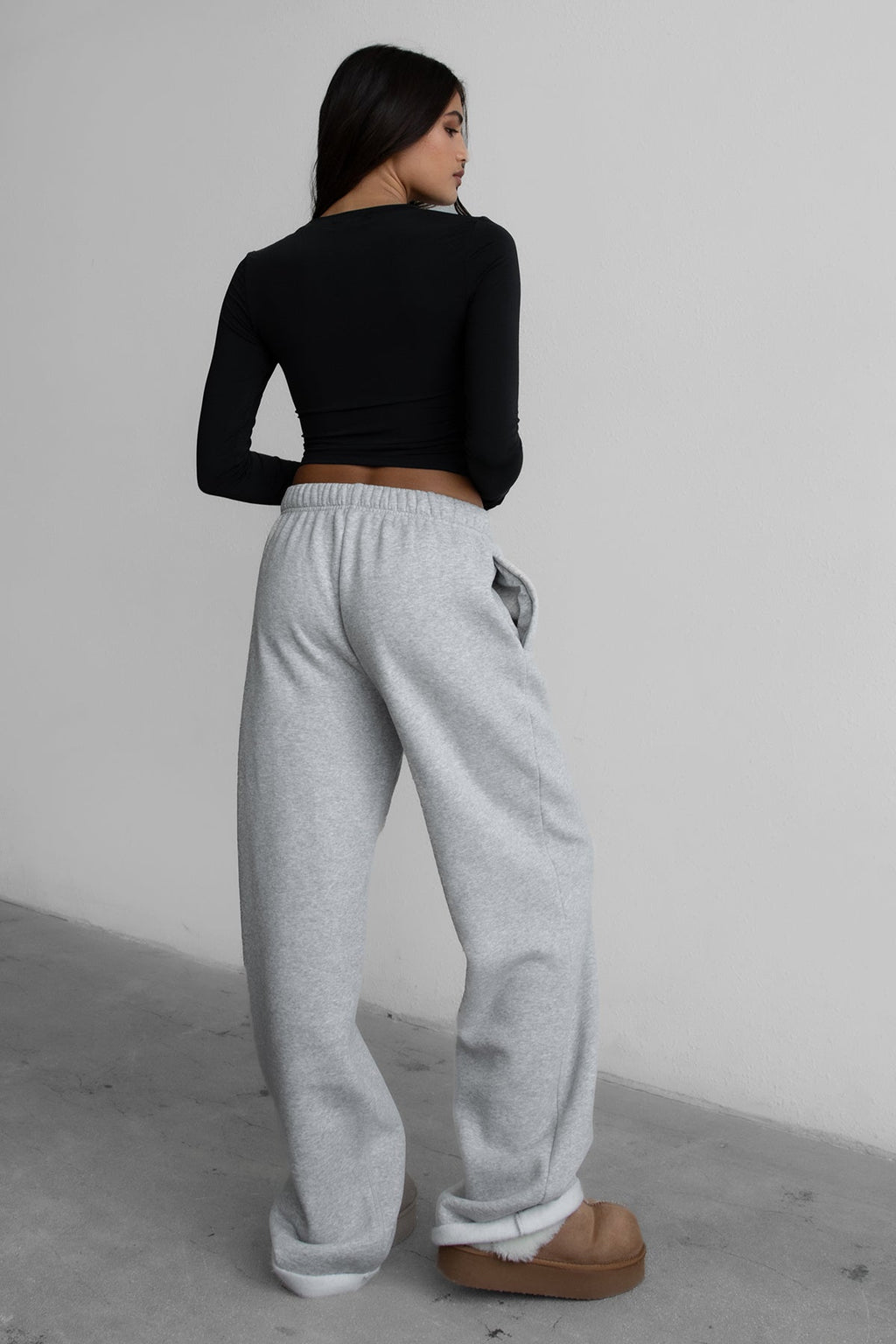 LANI Cloud Fleece Wide Leg Sweatpants