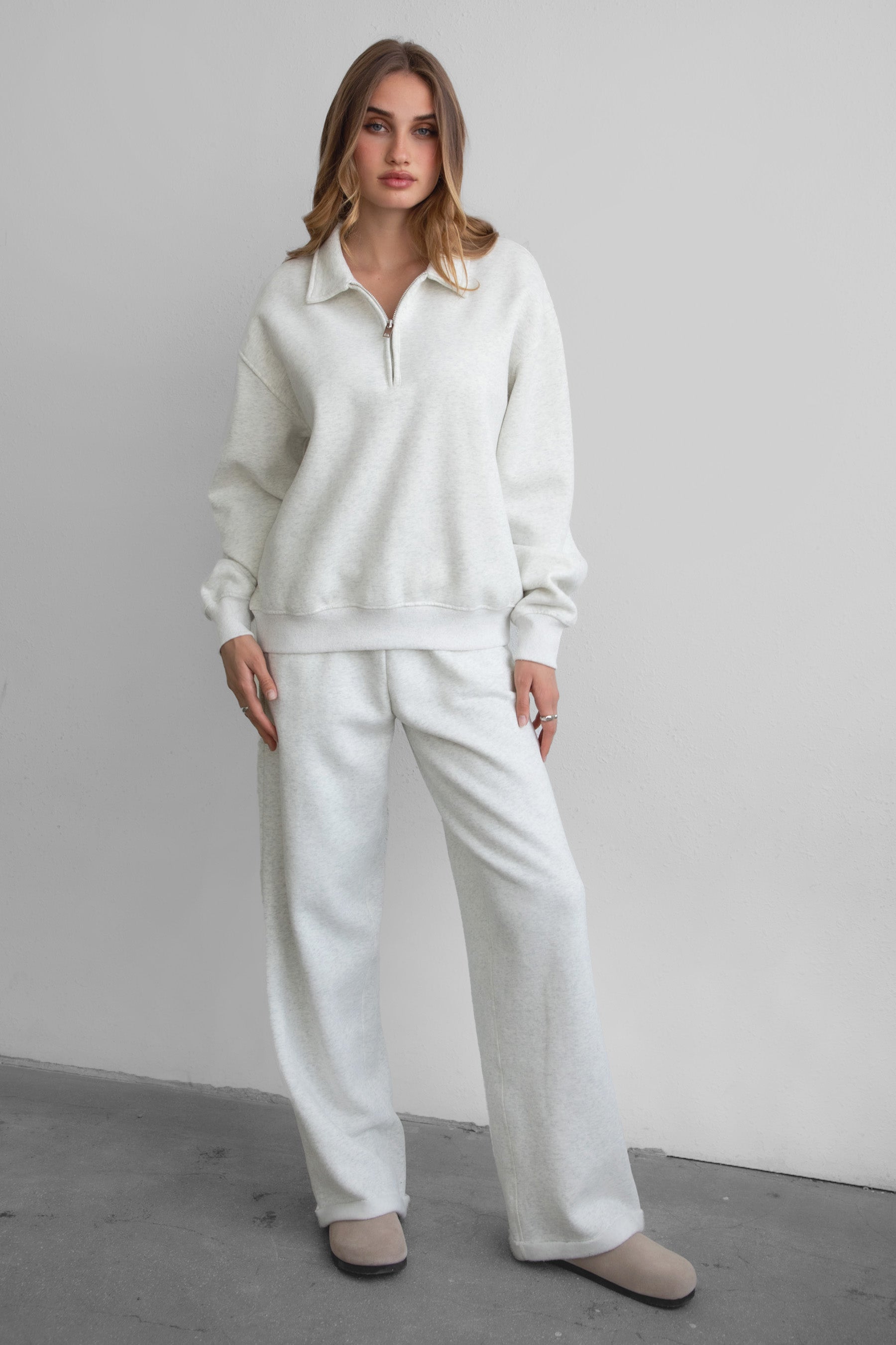 LANI Cloud Fleece Wide Leg Sweatpants