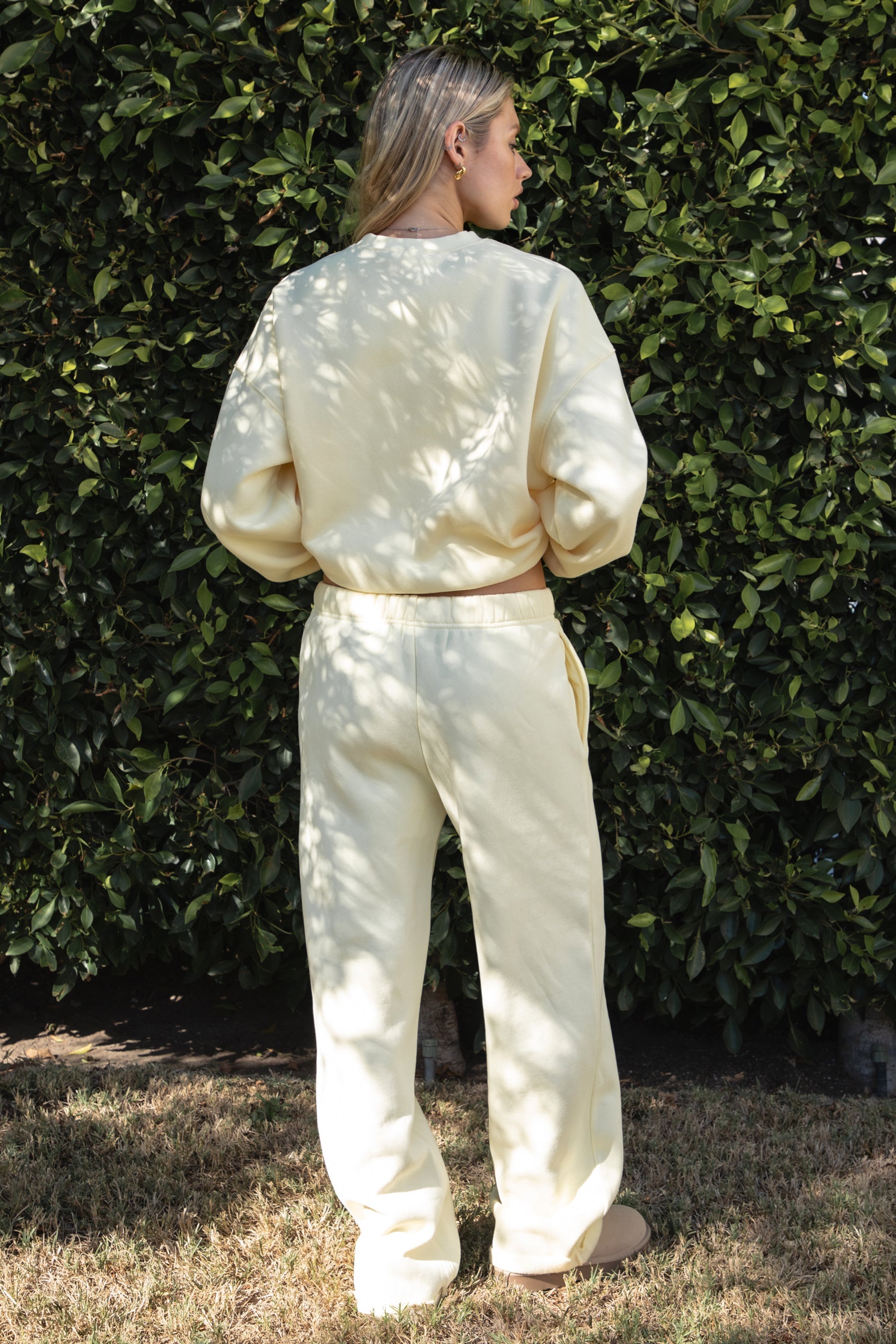 LANI Cloud Fleece Wide Leg Sweatpants