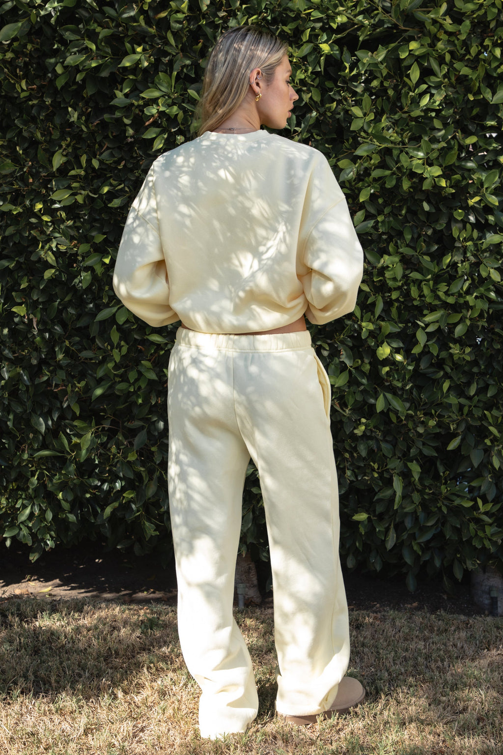 LANI Cloud Fleece Wide Leg Sweatpants