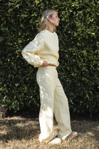 LANI Cloud Fleece Wide Leg Sweatpants