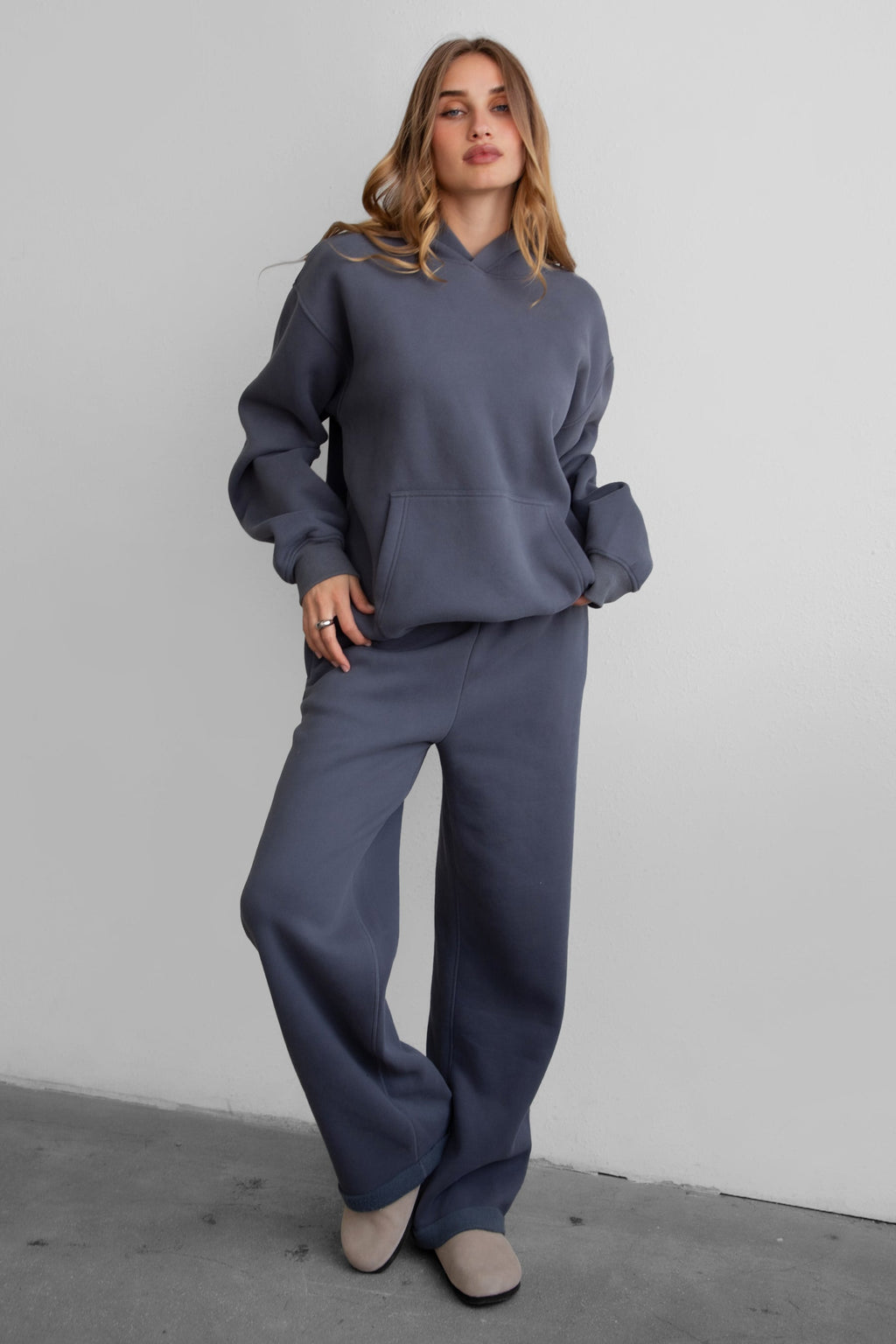 LANI Cloud Fleece Wide Leg Sweatpants