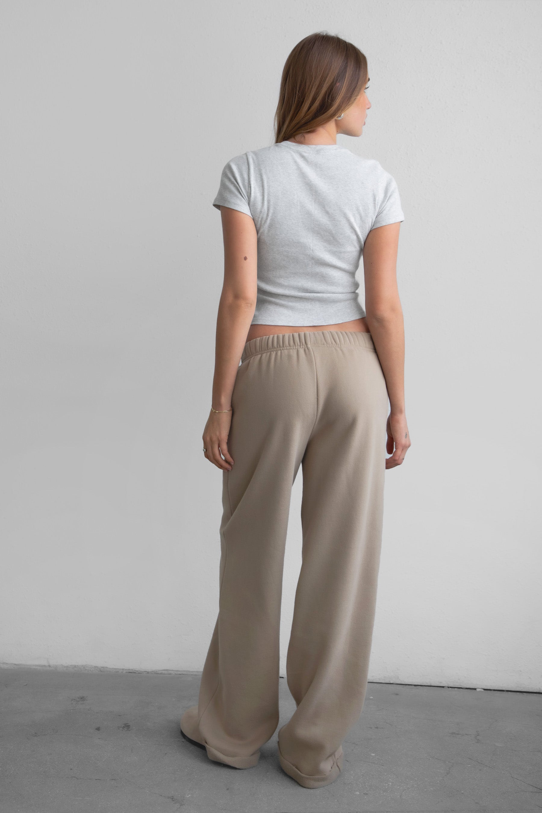 LANI Cloud Fleece Wide Leg Sweatpants