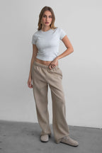 LANI Cloud Fleece Wide Leg Sweatpants