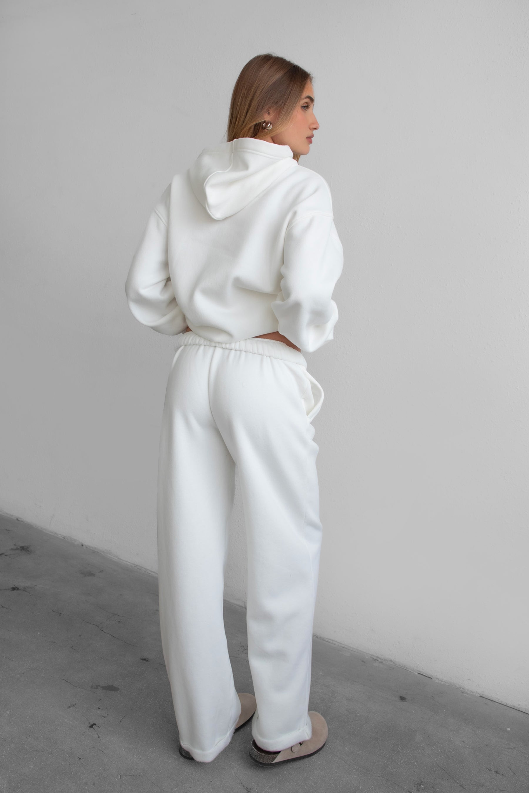 LANI Cloud Fleece Wide Leg Sweatpants