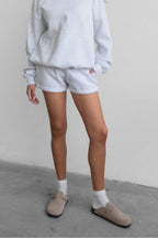 CARLY Cloud Fleece Low Rise Shorts