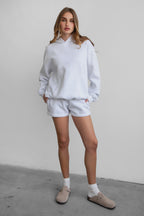 CARLY Cloud Fleece Low Rise Shorts