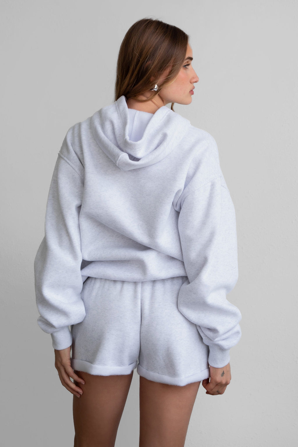 CARLY Cloud Fleece Low Rise Shorts