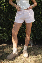 CARLY Cloud Fleece Low Rise Shorts
