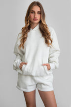 CARLY Cloud Fleece Low Rise Shorts