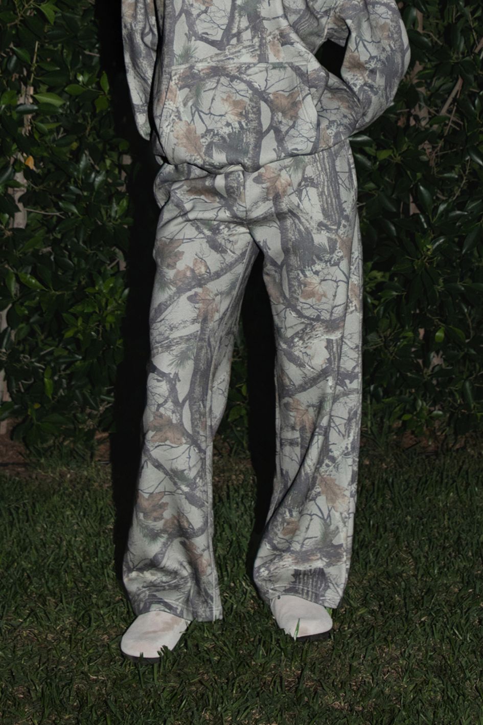 ELK Woodland Camo Cloud Fleece Wide Leg Sweatpants