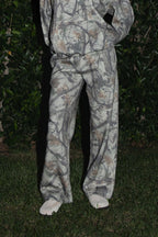 ELK Woodland Camo Cloud Fleece Wide Leg Sweatpants