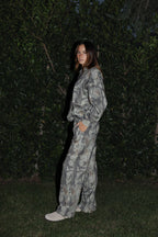 ELK Woodland Camo Cloud Fleece Wide Leg Sweatpants