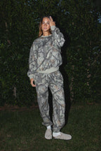 ELK Woodland Camo Cloud Fleece Lounge Jogger Sweatpants