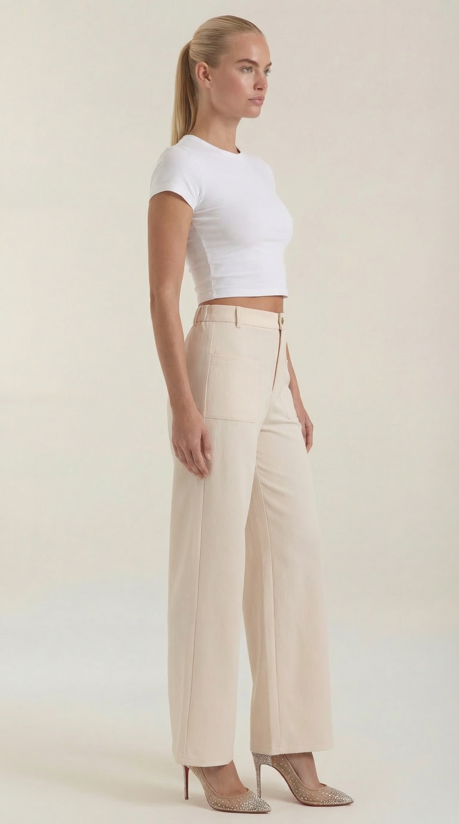 Allison Wide Leg Corduroy Pants