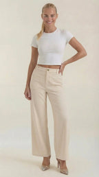 Allison Wide Leg Corduroy Pants