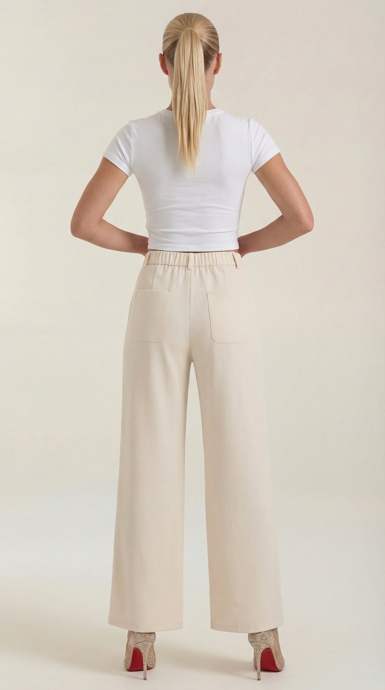 Allison Wide Leg Corduroy Pants
