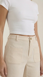 Allison Wide Leg Corduroy Pants