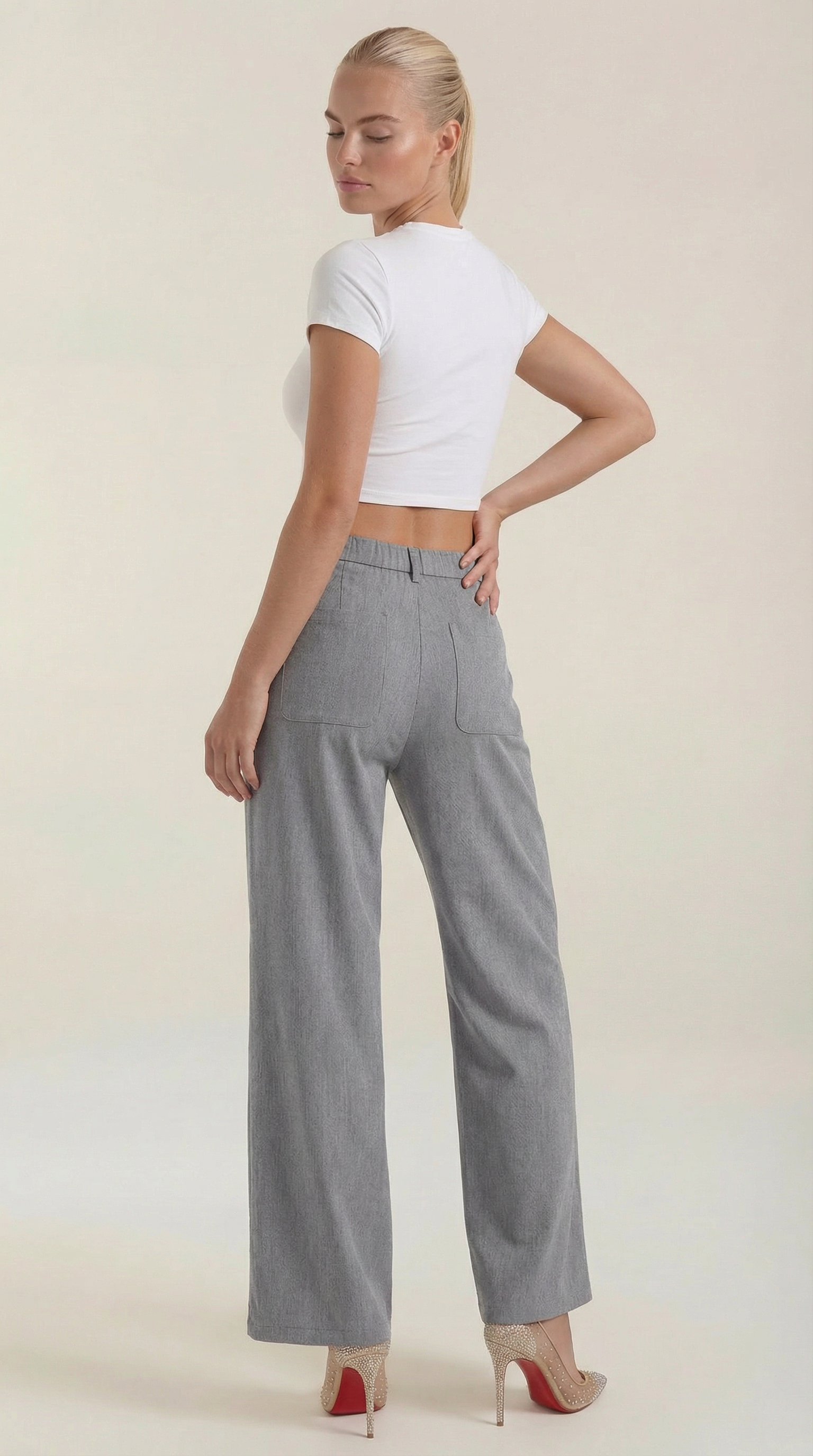 Allison Wide Leg Corduroy Pants
