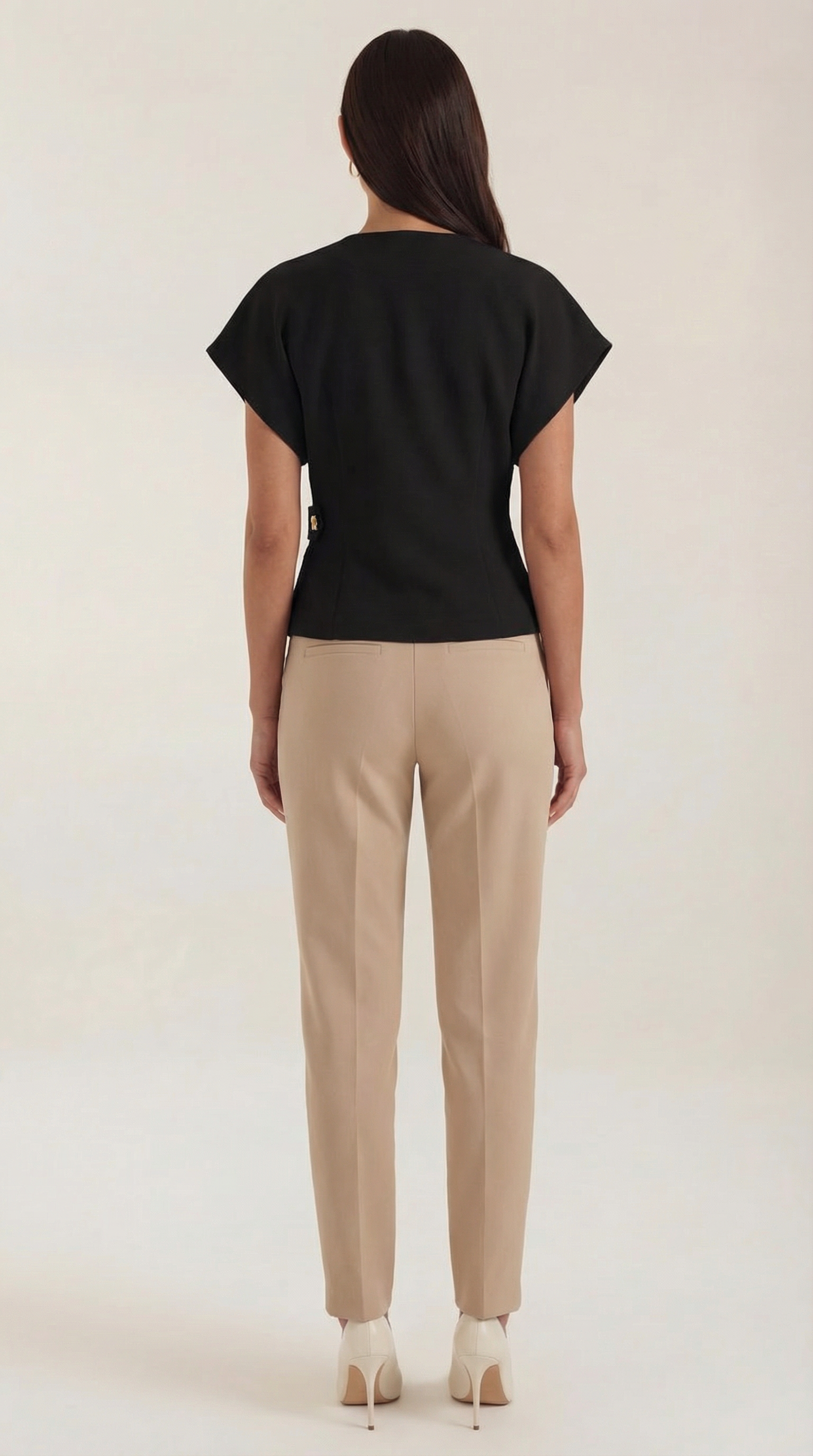 Amy V-neck Blouse