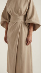 Ana Belted Waist Maxi Dress