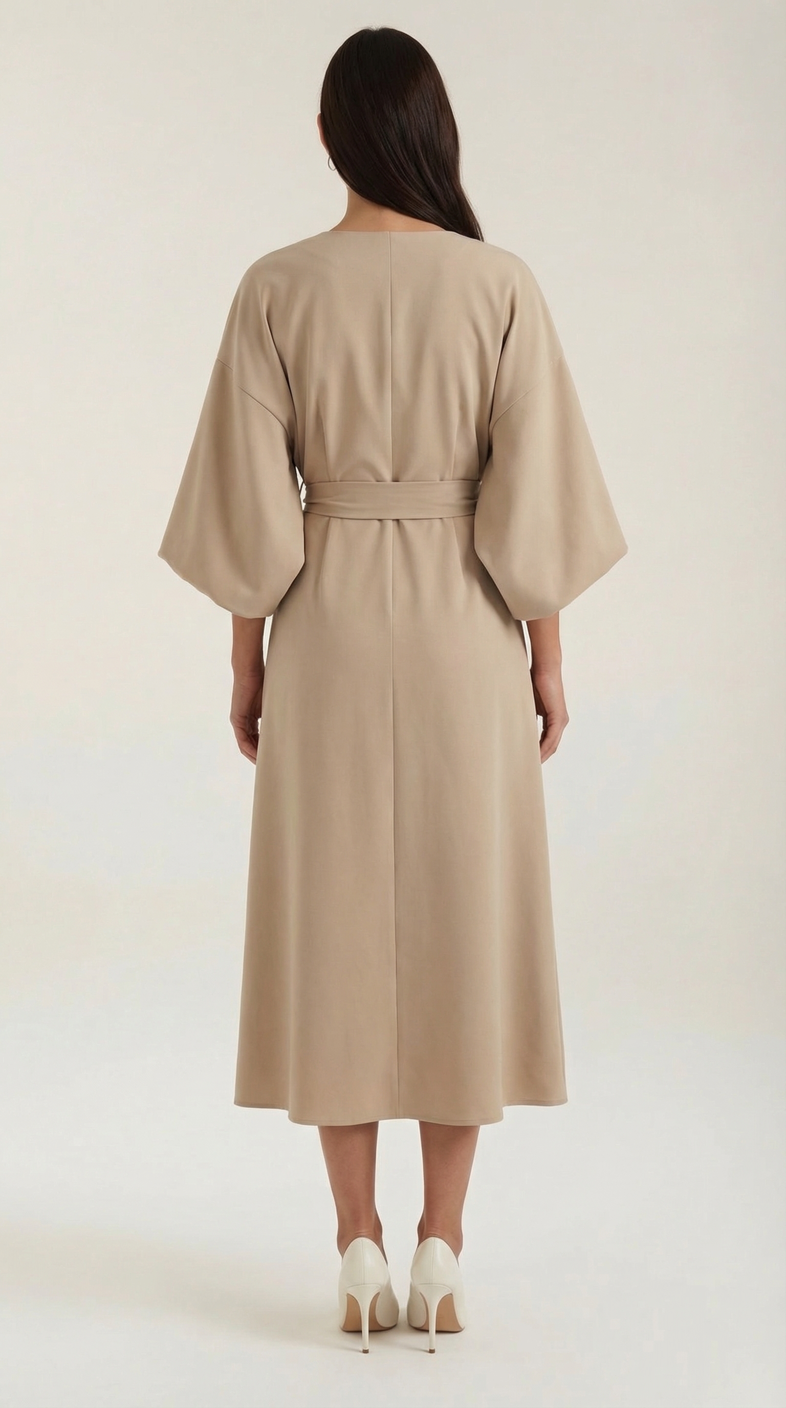 Ana Belted Waist Maxi Dress