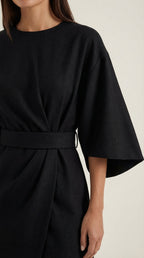 Ana Belted Waist Maxi Dress