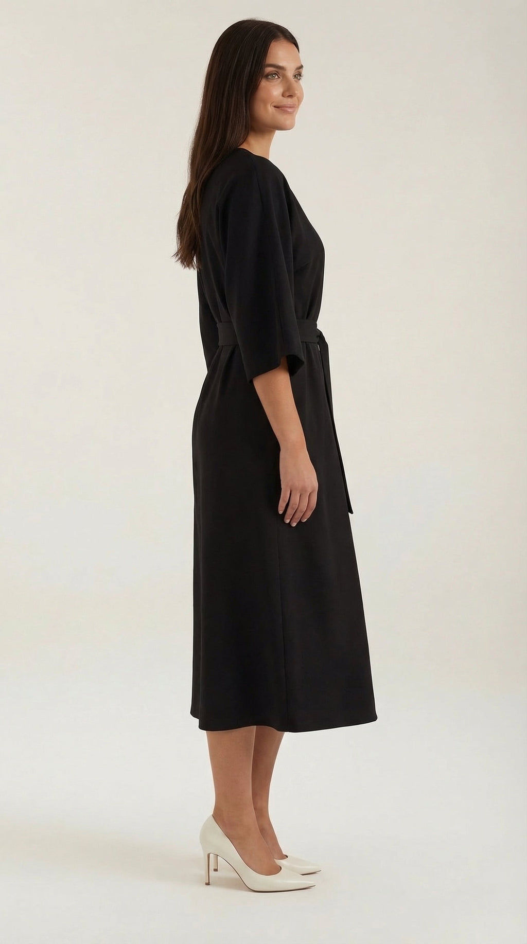 Ana Belted Waist Maxi Dress