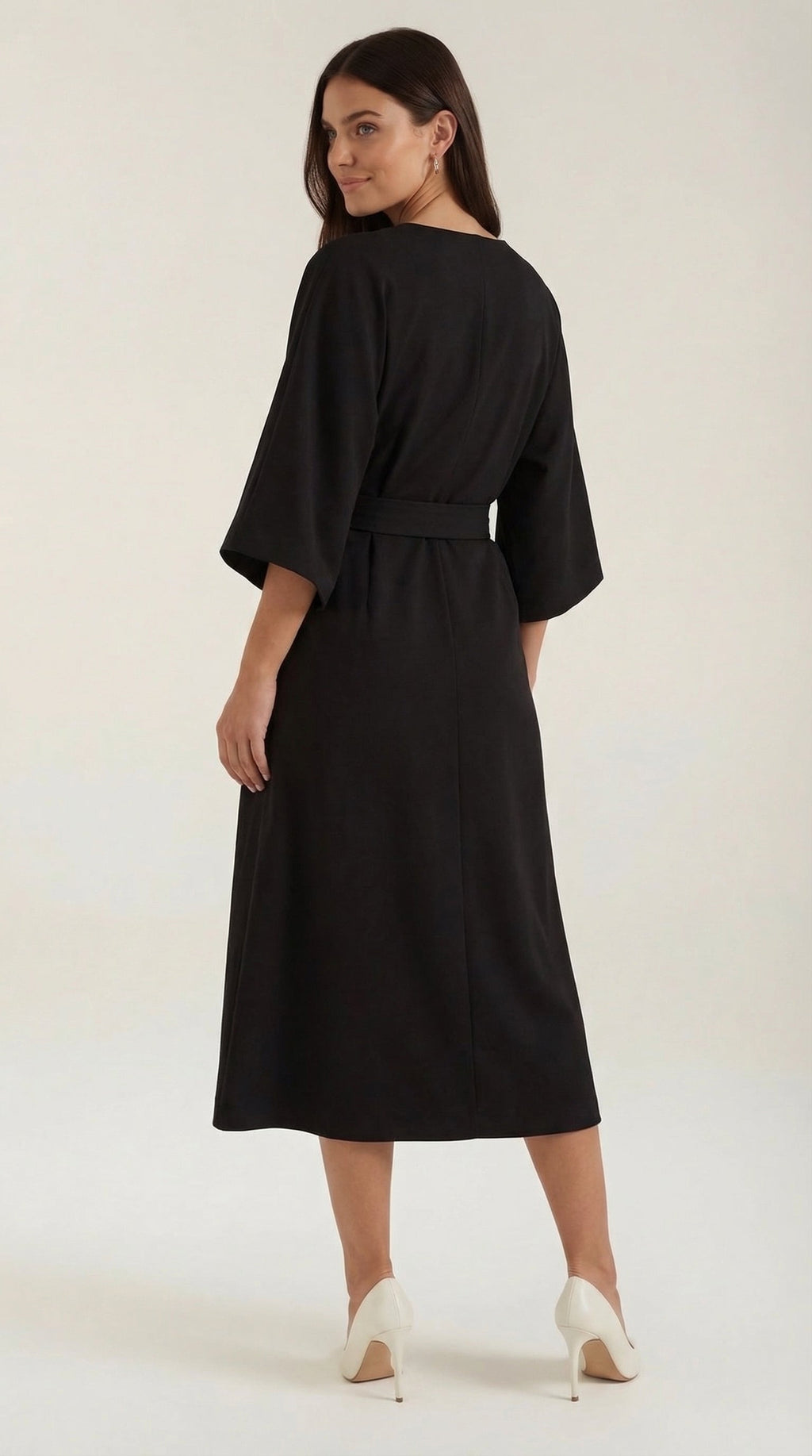 Ana Belted Waist Maxi Dress