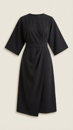 Ana Belted Waist Maxi Dress