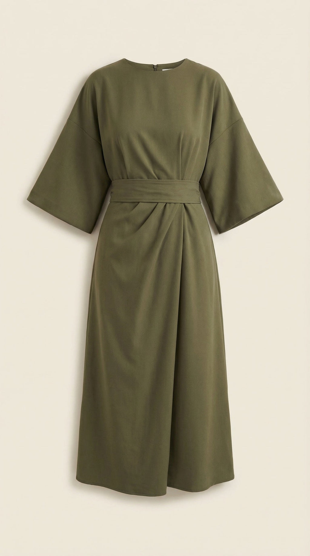 Ana Belted Waist Maxi Dress