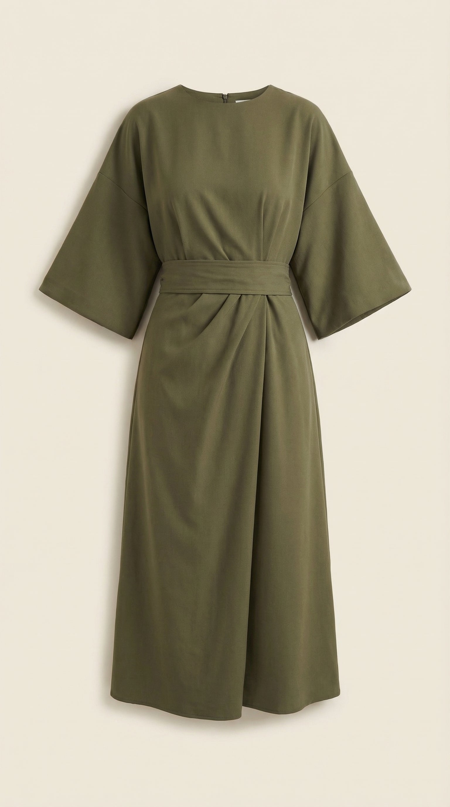 Ana Belted Waist Maxi Dress