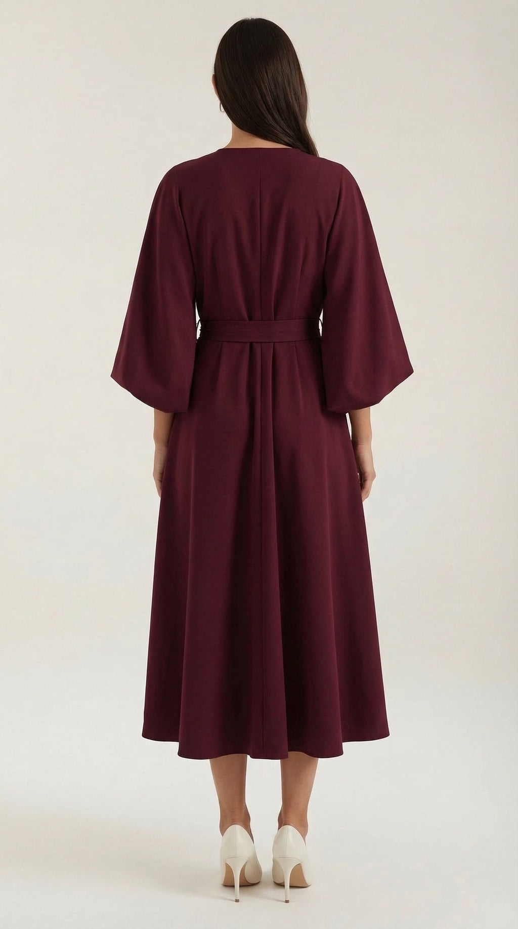 Ana Belted Waist Maxi Dress