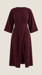 Ana Belted Waist Maxi Dress