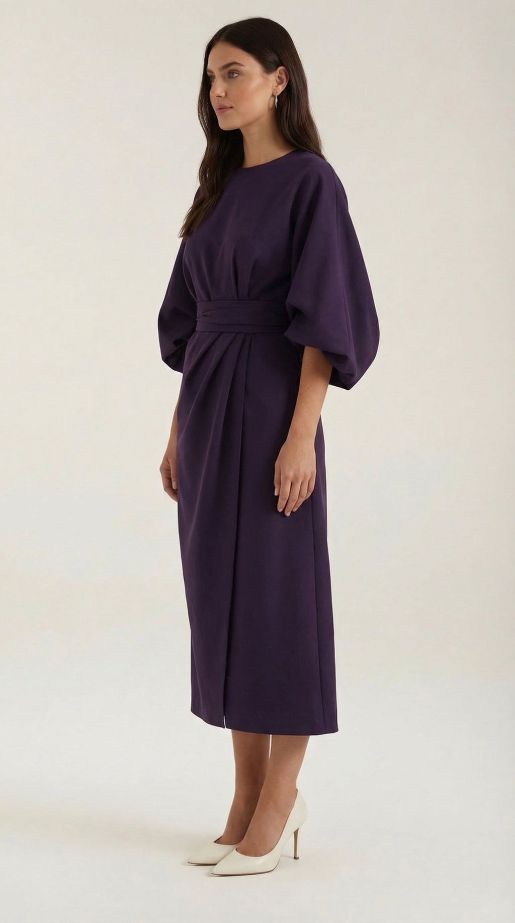 Ana Belted Waist Maxi Dress