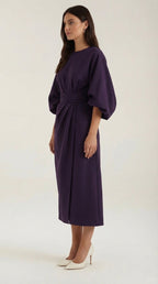 Ana Belted Waist Maxi Dress