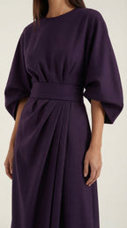 Ana Belted Waist Maxi Dress