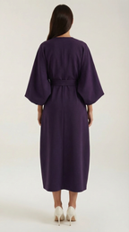 Ana Belted Waist Maxi Dress
