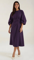 Ana Belted Waist Maxi Dress