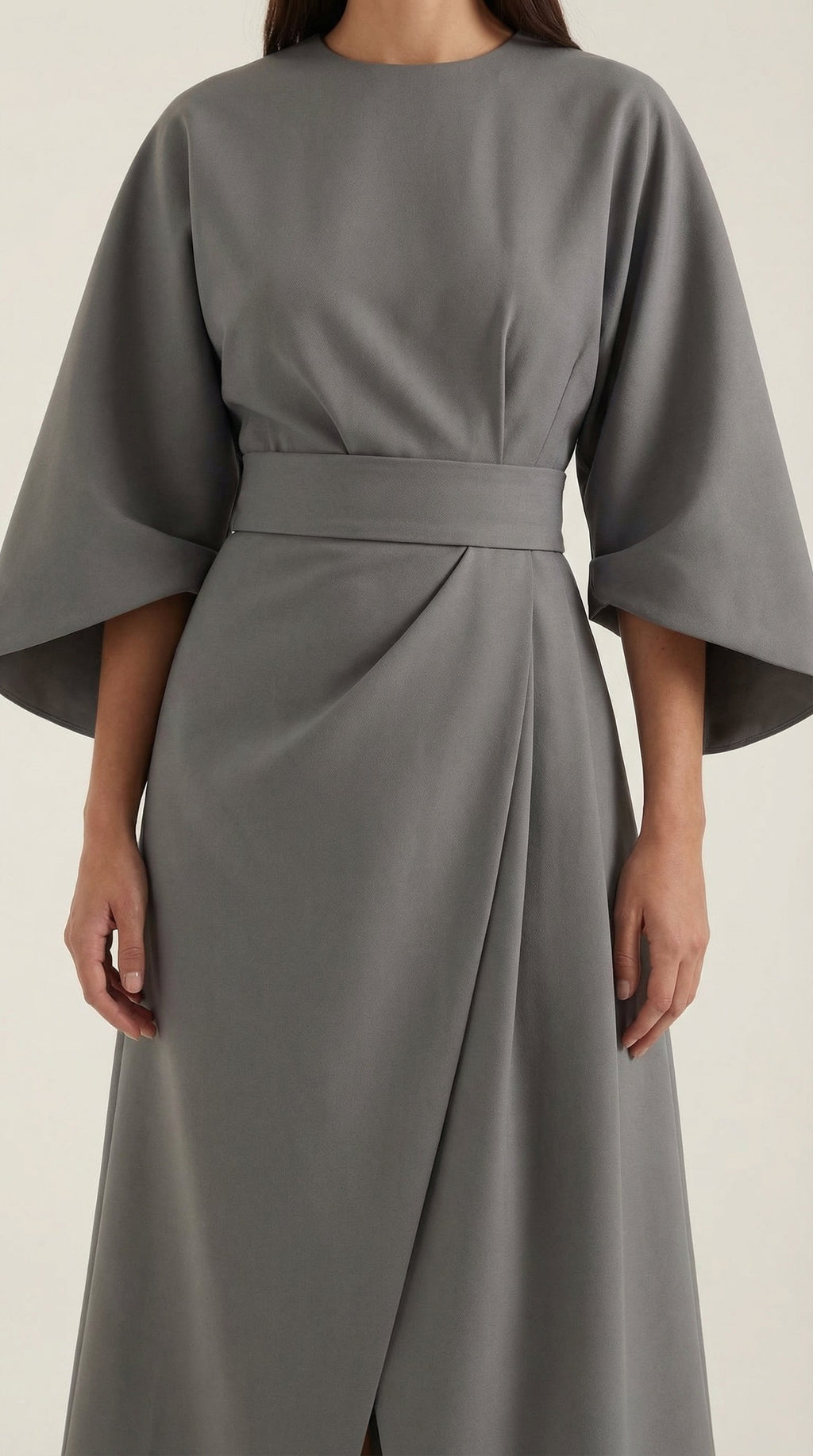 Ana Belted Waist Maxi Dress