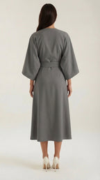 Ana Belted Waist Maxi Dress