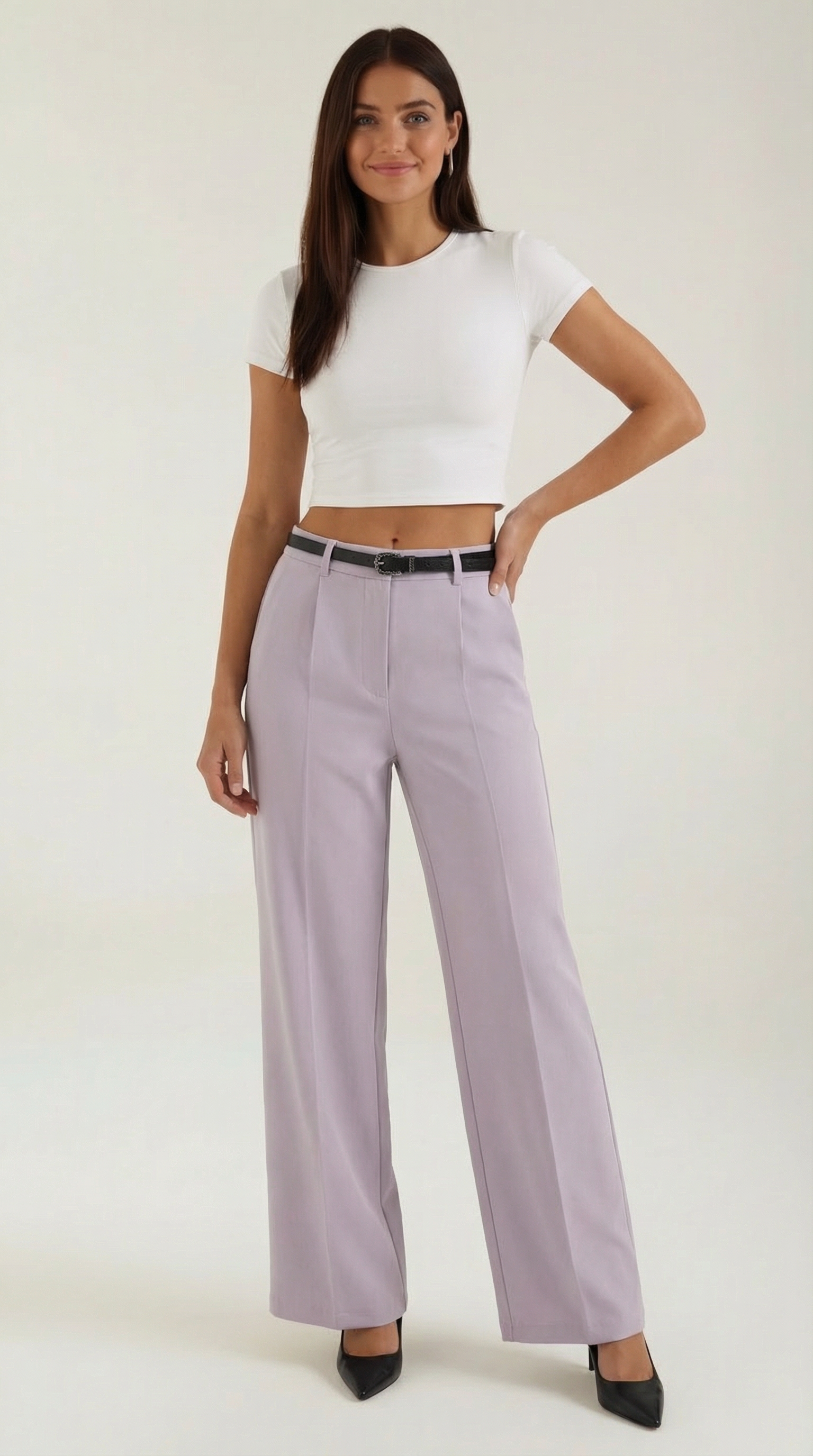 Bertha Wide-Leg Trousers