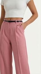 Bertha Wide-Leg Trousers