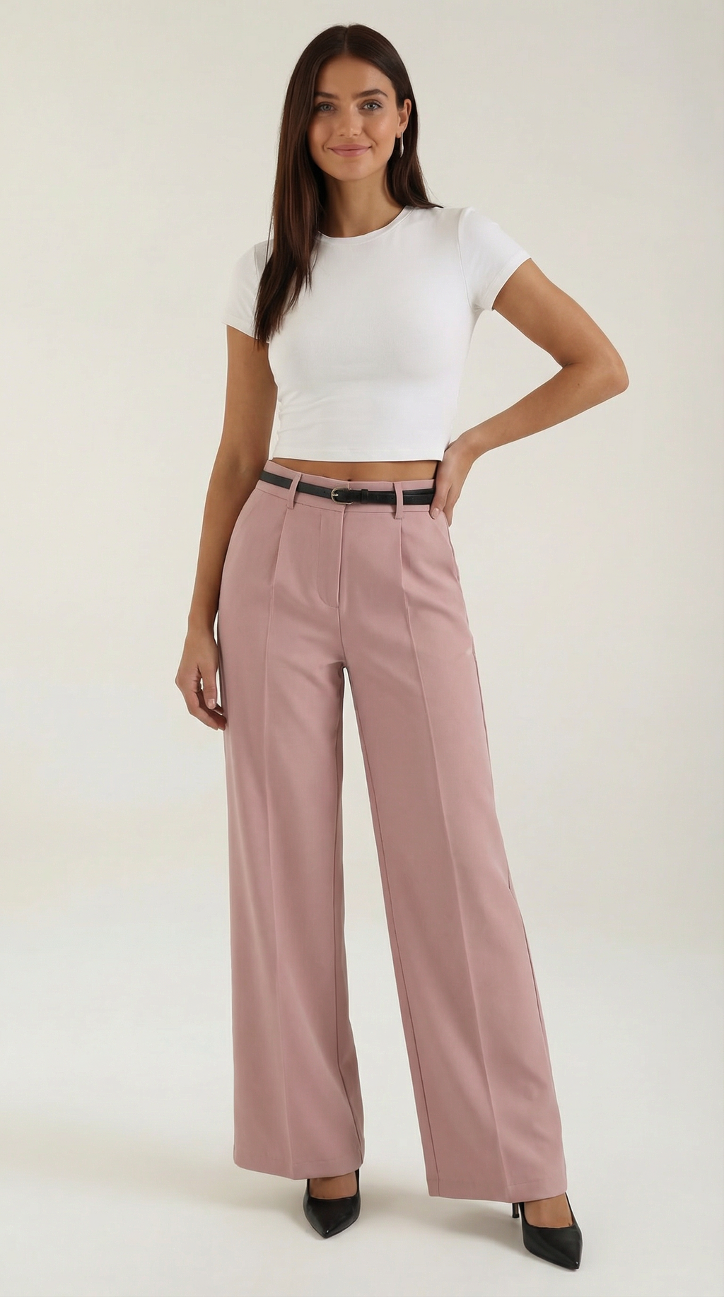 Bertha Wide-Leg Trousers