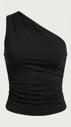 Briony Sleeveless One Shoulder Top