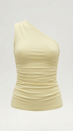 Briony Sleeveless One Shoulder Top