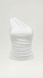 Briony Sleeveless One Shoulder Top