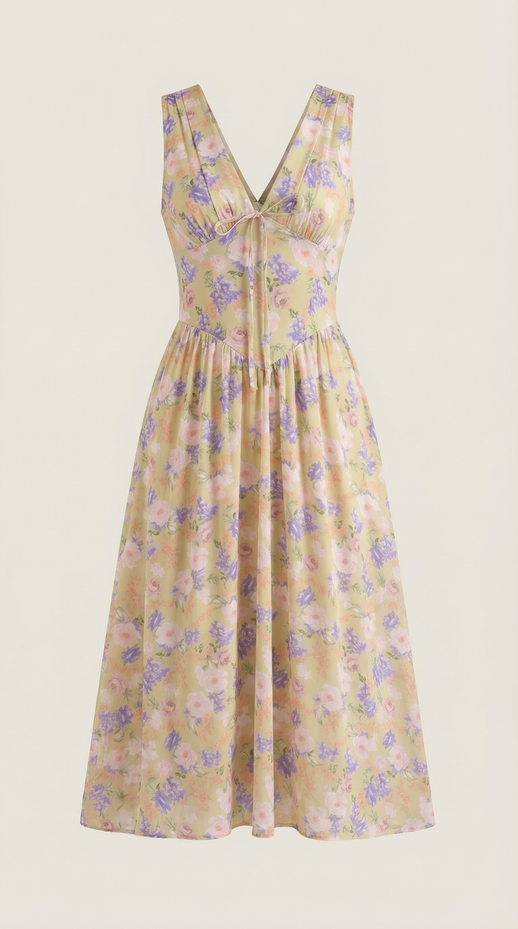 Cassiopeia Midi Plunge Dress