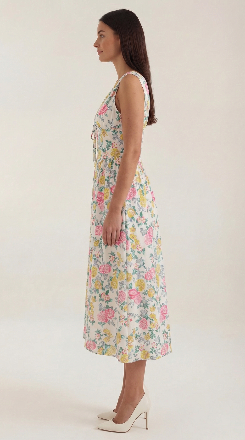 Cassiopeia Midi Plunge Dress